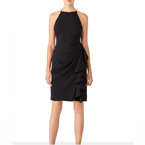 🖤🖤NY&C Gorgeous Sheath Slimming Stretch Halter Neck Dress🖤🖤 - Picture 1 of 16